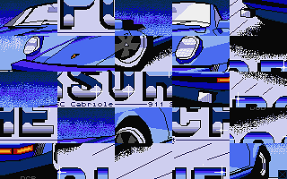 Electronic Jigsaw Puzzle atari screenshot